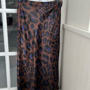 Fun wild print skirt